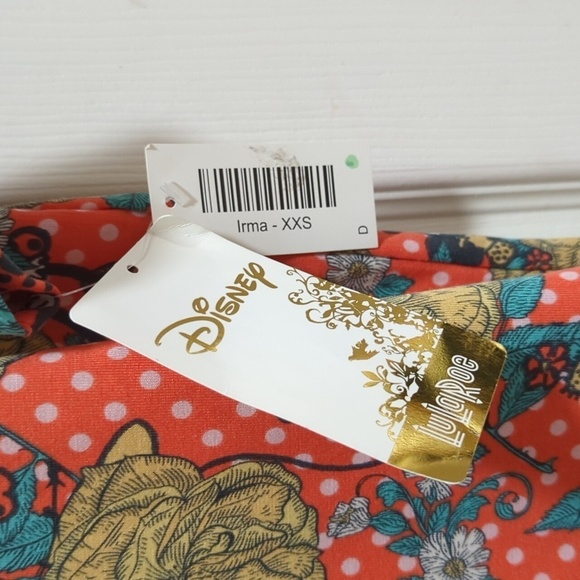 LulaRoe Disney Irma Minnie Mouse Women's XXS Hi-Low Oversized Top - New - Picture 5 of 6
